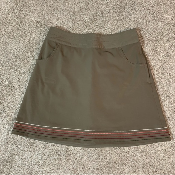 NIKE Pants - NIKE GOLF Olive Green FIT DRY Stretch GOLF Skirt SKORT Shorts  4 P